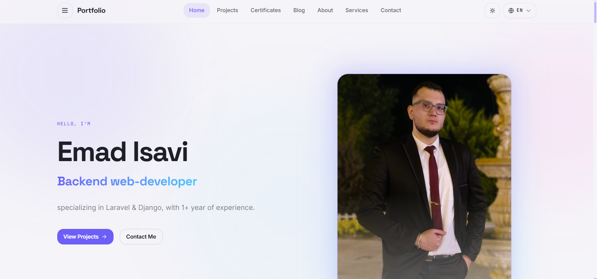 This portfolio website!