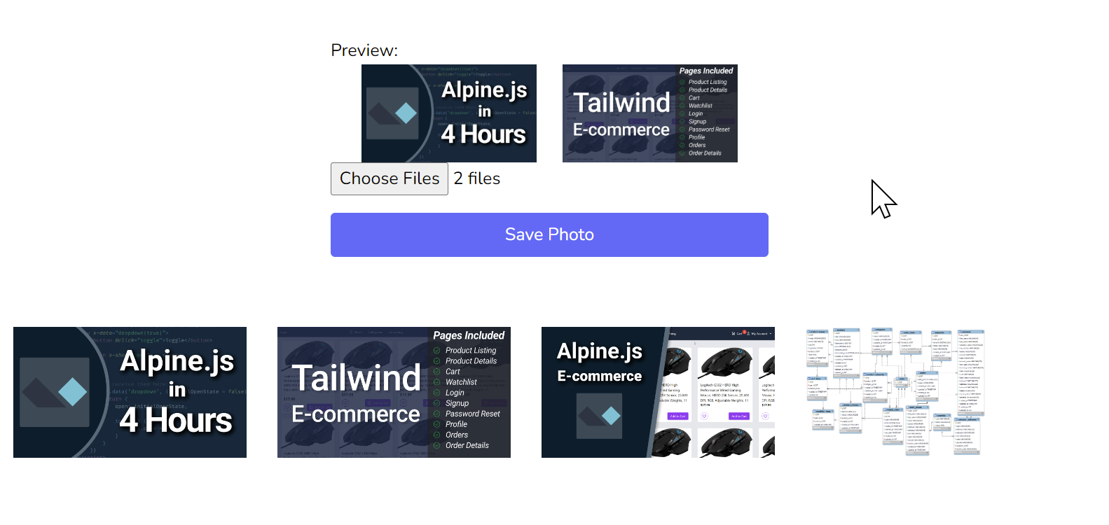 Livewire mini-projects